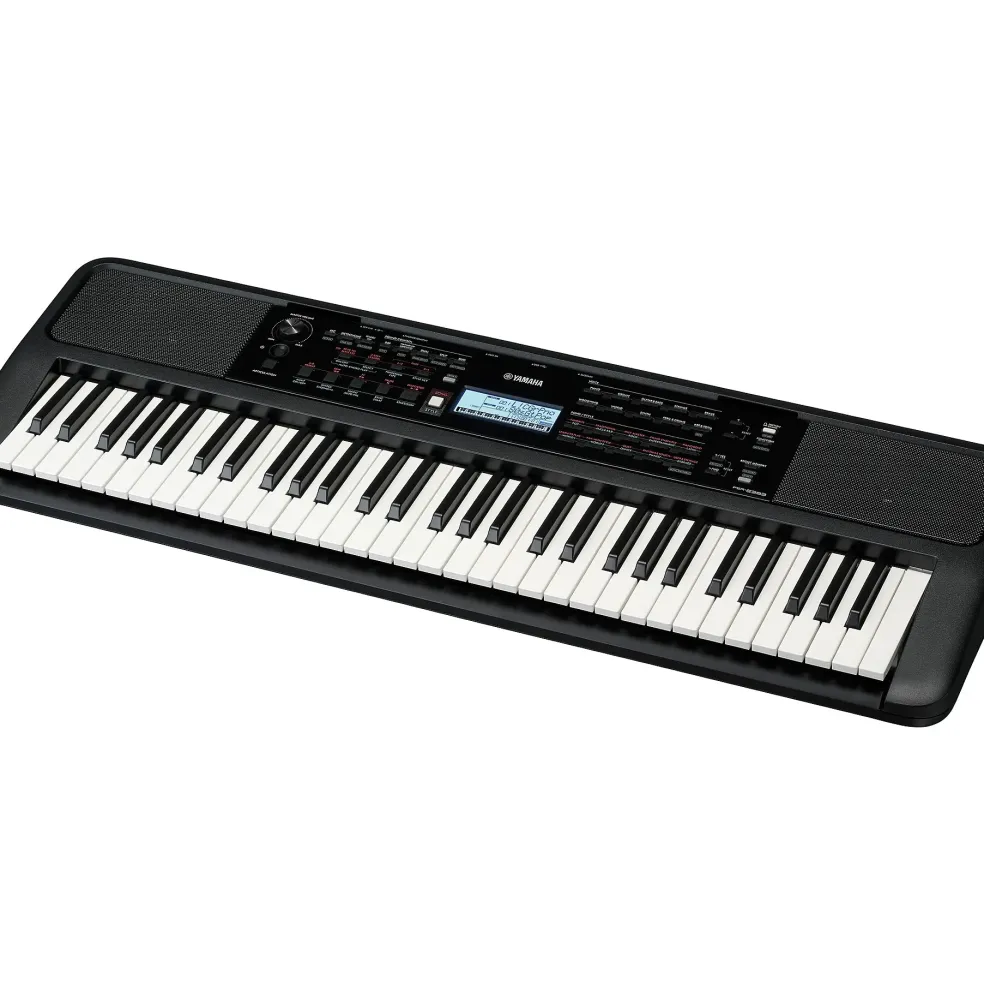 Yamaha PSR-E383 61-Key Portable Keyboard With Power Adapter