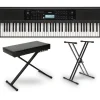 Yamaha PSREW320 76-Key Portable Keyboard Essentials Bundle