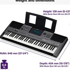 Yamaha PSR-I500 61-Key Portable Keyboard