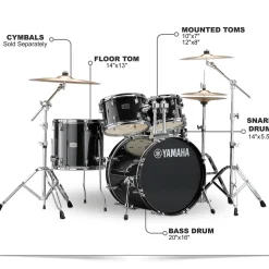 Yamaha Rydeen 5-Piece Shell Pack With 20