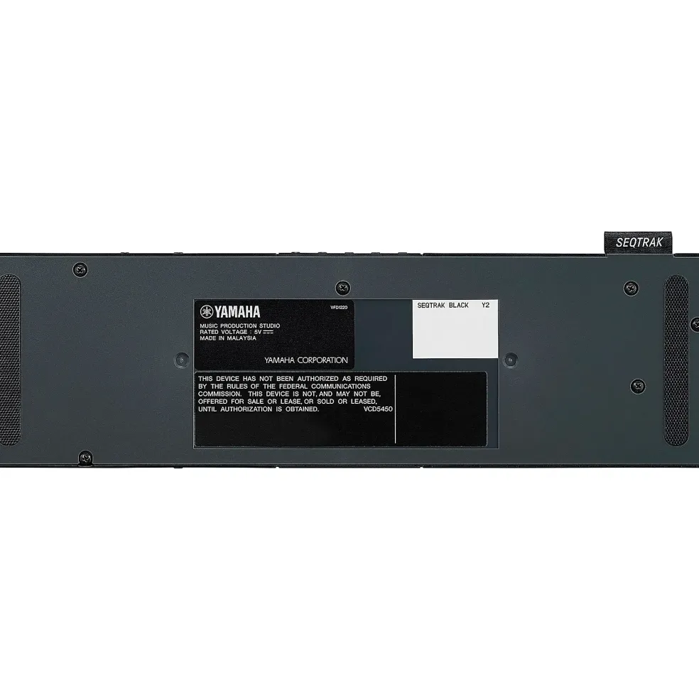 Yamaha SEQTRAK Music Creation Station Black
