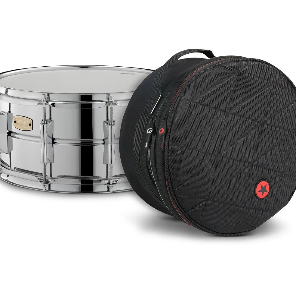 Yamaha Stage Custom Steel Snare With Road Runner Bag
