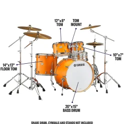 Yamaha Tour Custom Maple 4-Piece Shell Pack With 20