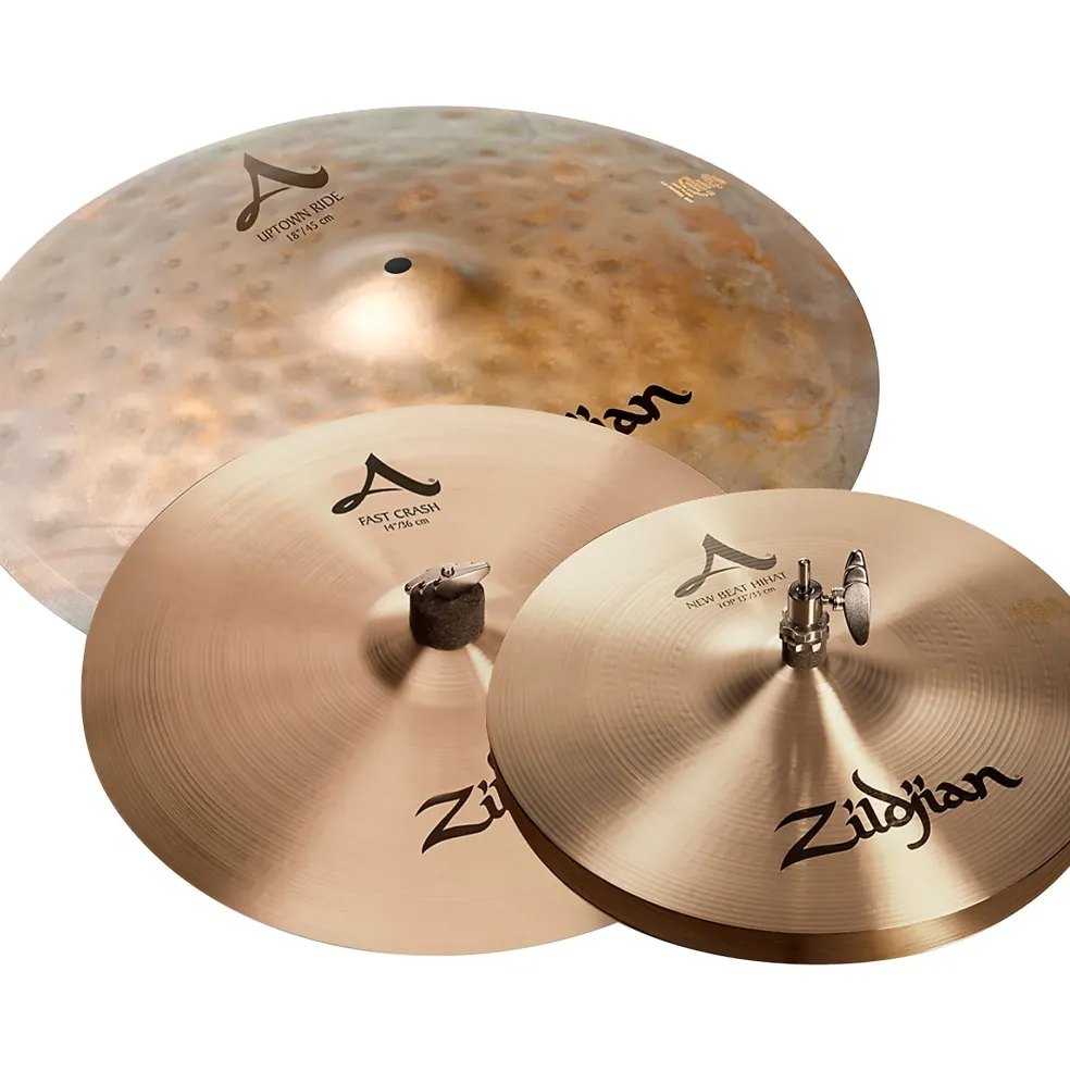 Zildjian A City Cymbal Pack With Free 14" Cymbal