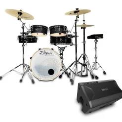 Zildjian ALCHEM-E Bronze EX Electronic Drum Kit With Simmons DA2112 Amp