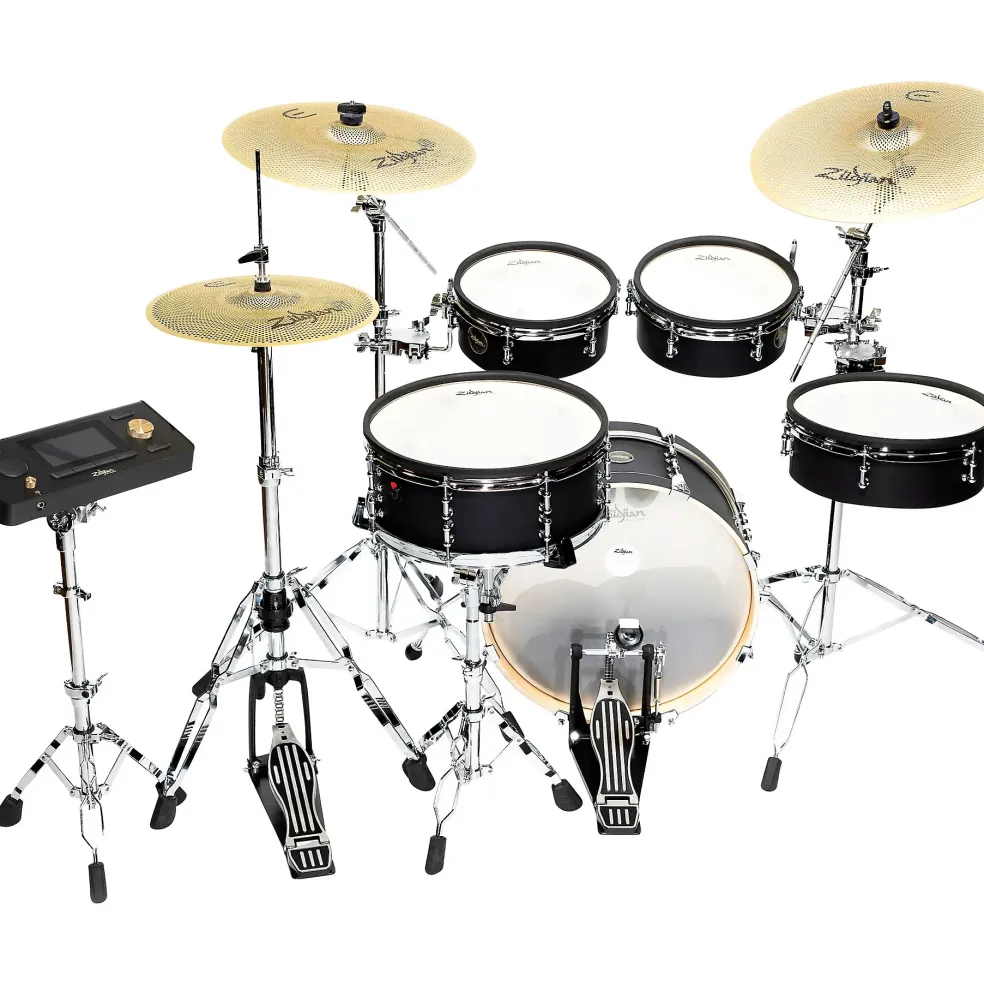 Zildjian ALCHEM-E Bronze EX Electronic Drum Kit With Simmons DA2112 Amp