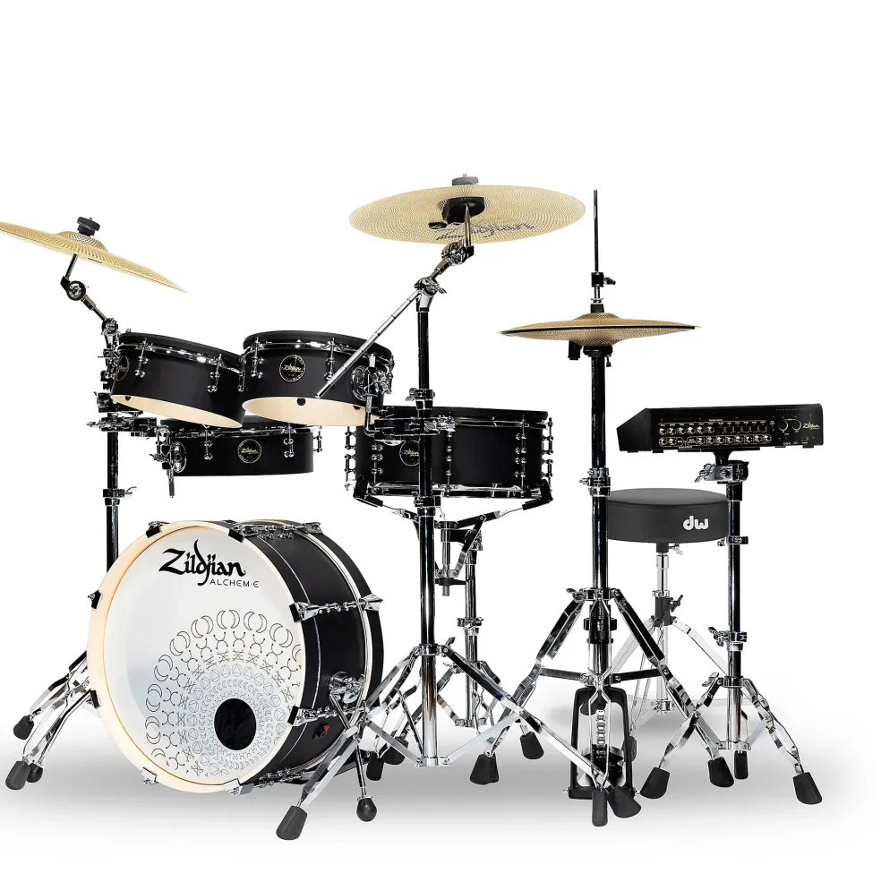 Zildjian ALCHEM-E Bronze EX Electronic Drum Kit With DW Hardware