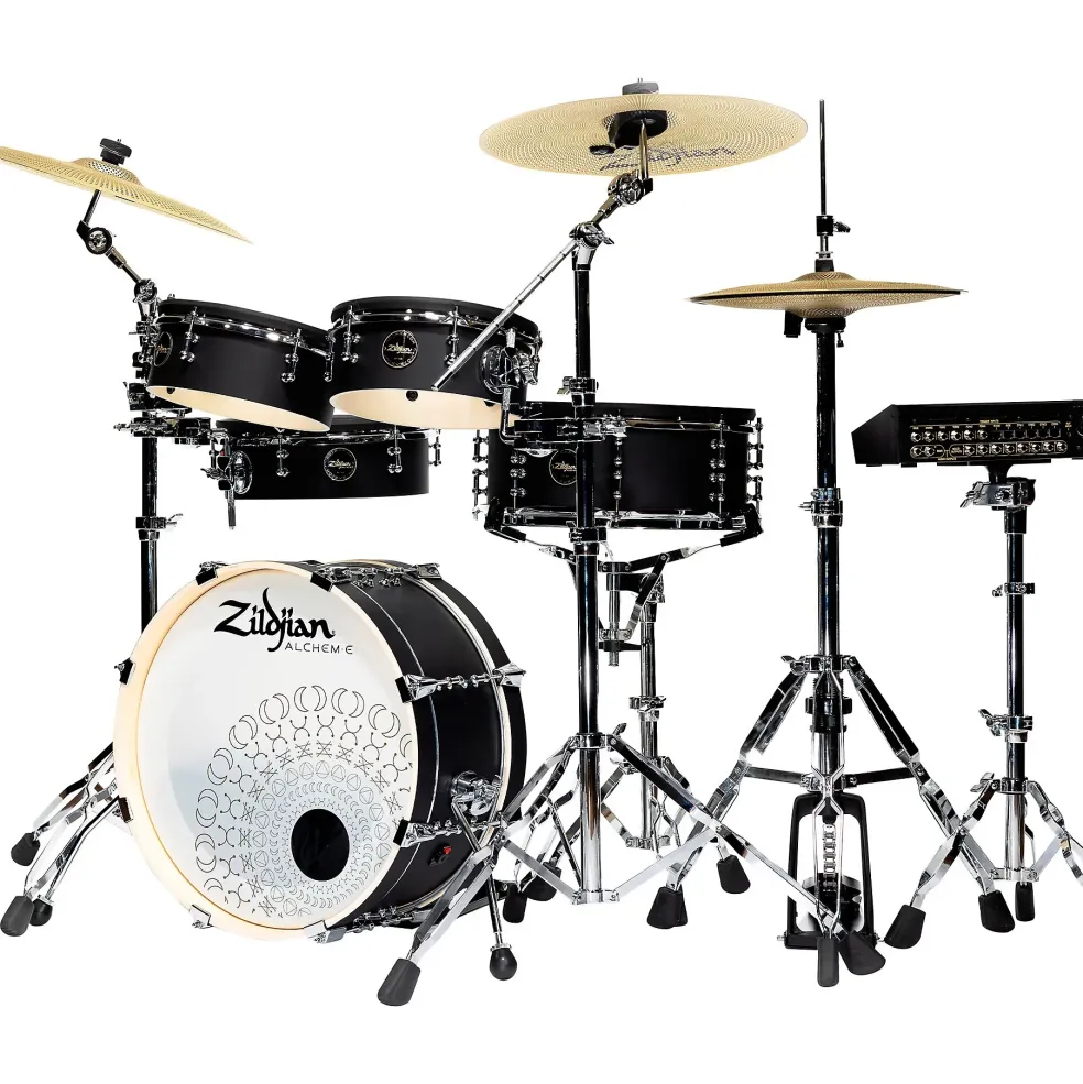 Zildjian ALCHEM-E Bronze EX Electronic Drum Kit With DW Hardware