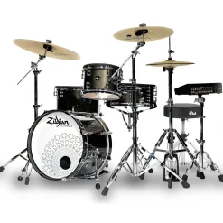 Zildjian ALCHEM-E Gold Electronic Drum Kit With DW Hardware