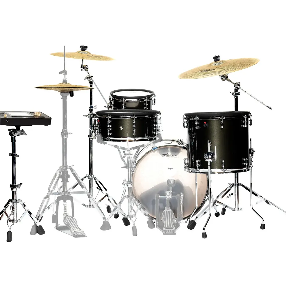 Zildjian ALCHEM-E Gold Electronic Drum Kit With DW Hardware