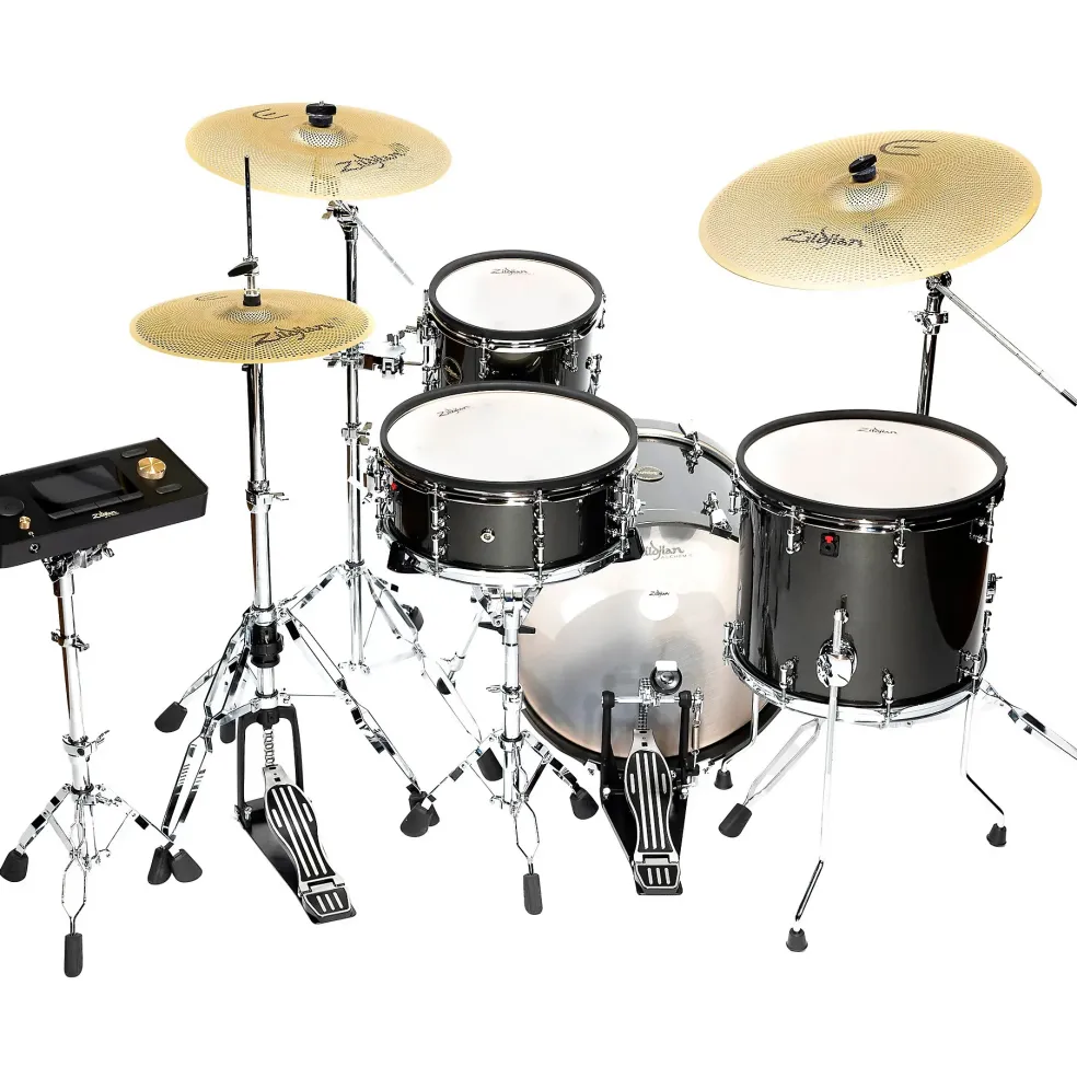 Zildjian ALCHEM-E Gold Electronic Drum Kit With DW Hardware
