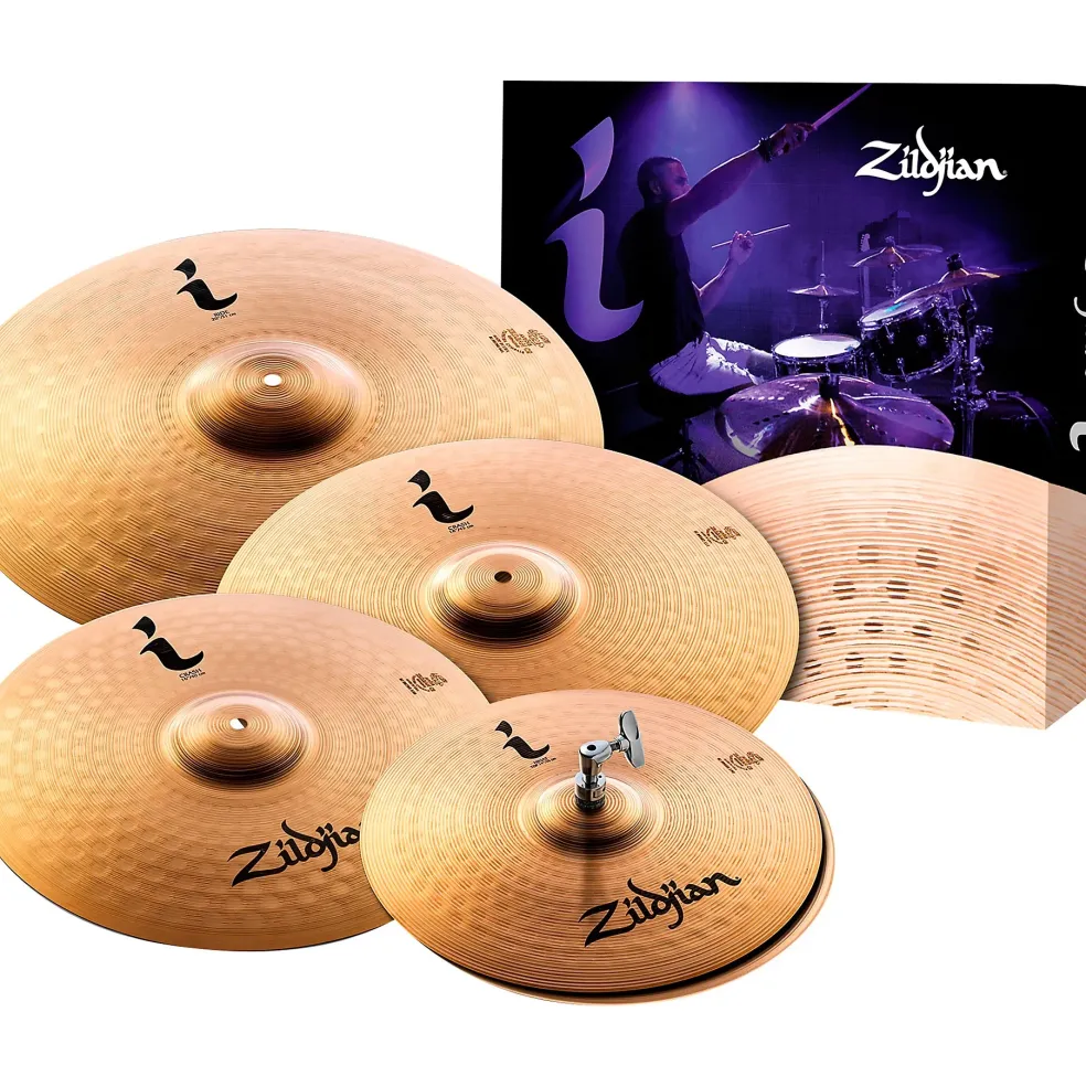 Zildjian I Series Pro Gig Cymbal Pack With Free 16" Crash