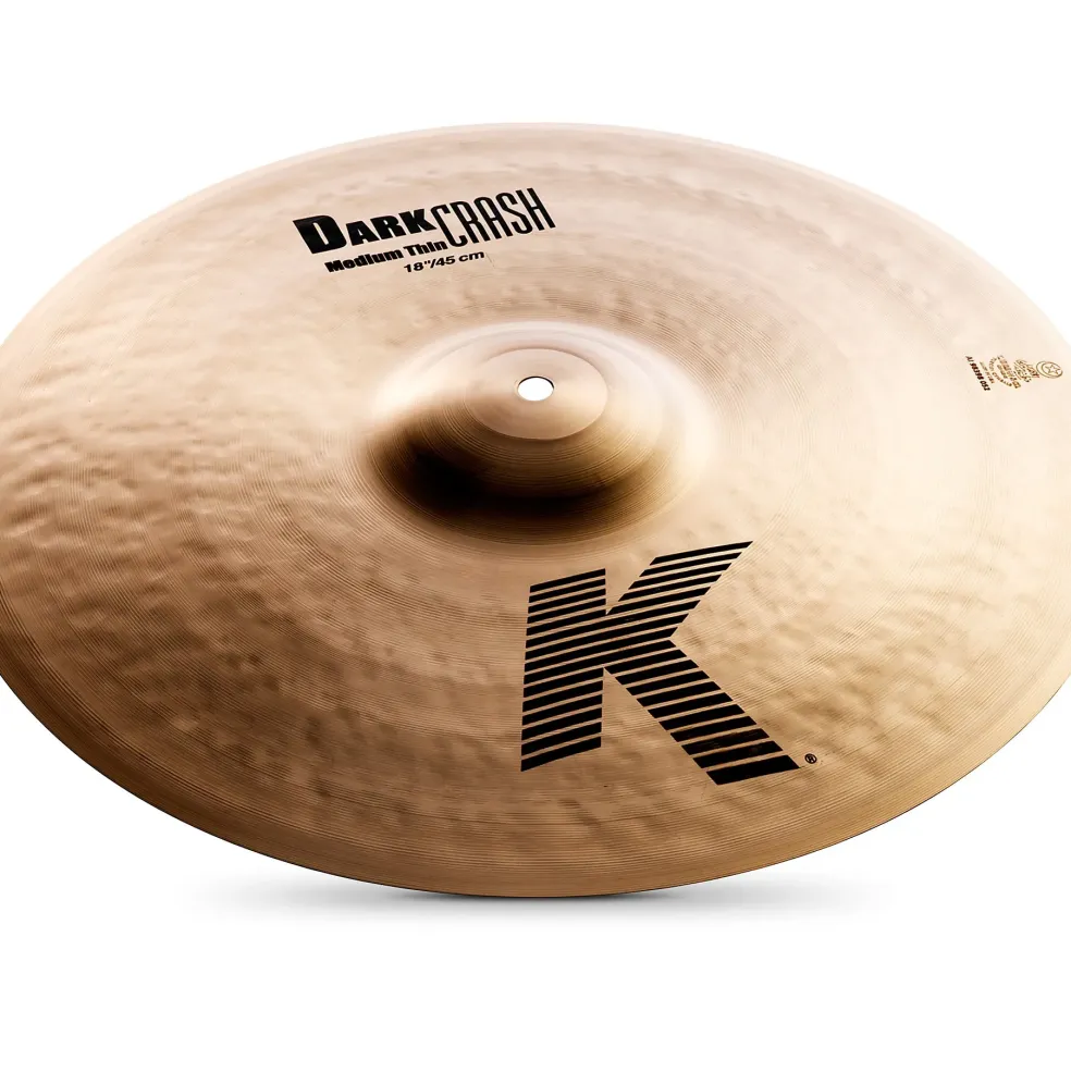 Zildjian K Dark Medium-Thin Crash Cymbal 18 in.
