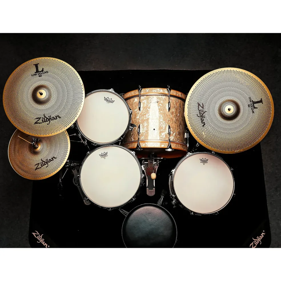 Zildjian L80 Series LV468 Low Volume Cymbal Pack With Free 16" Crash