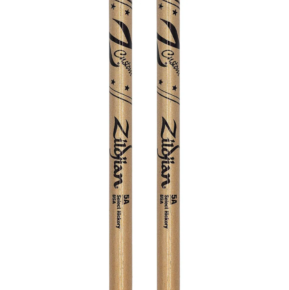 Zildjian Limited-Edition Z Custom Gold Chroma Drum Sticks 5A Wood