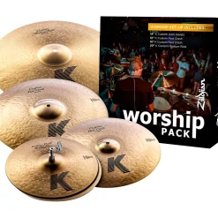 Zildjian Zildjian K Custom Series Cymbal Pack Worship With Free 16" Crash