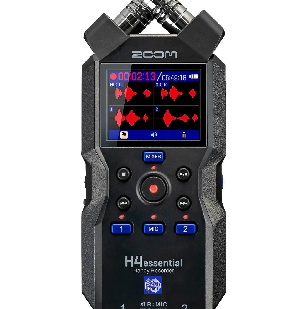 Zoom H4essential 32-Bit Float 4-Track Recorder