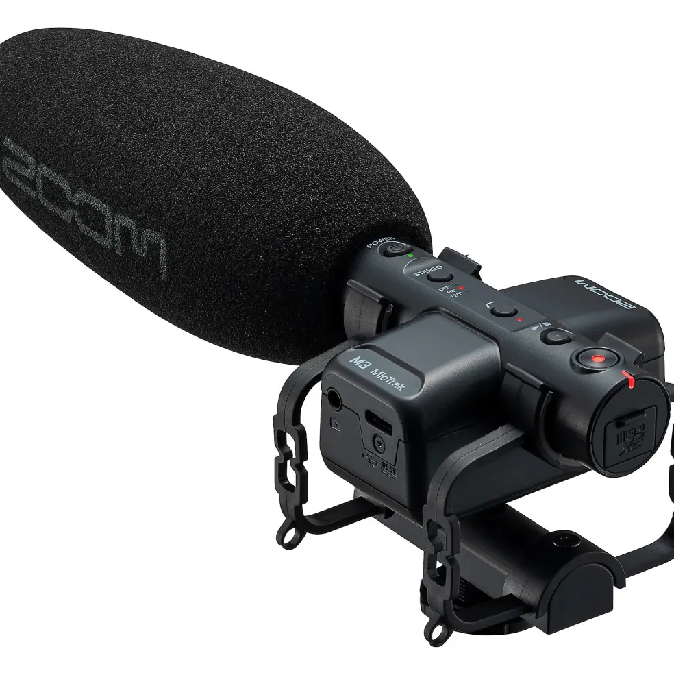 Zoom M3 MicTrak Camera Mounted Recorder