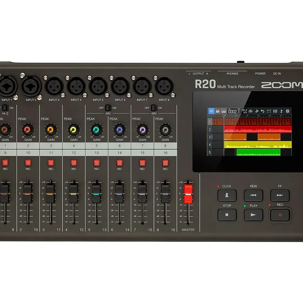 Zoom R20 MultiTrack Recorder