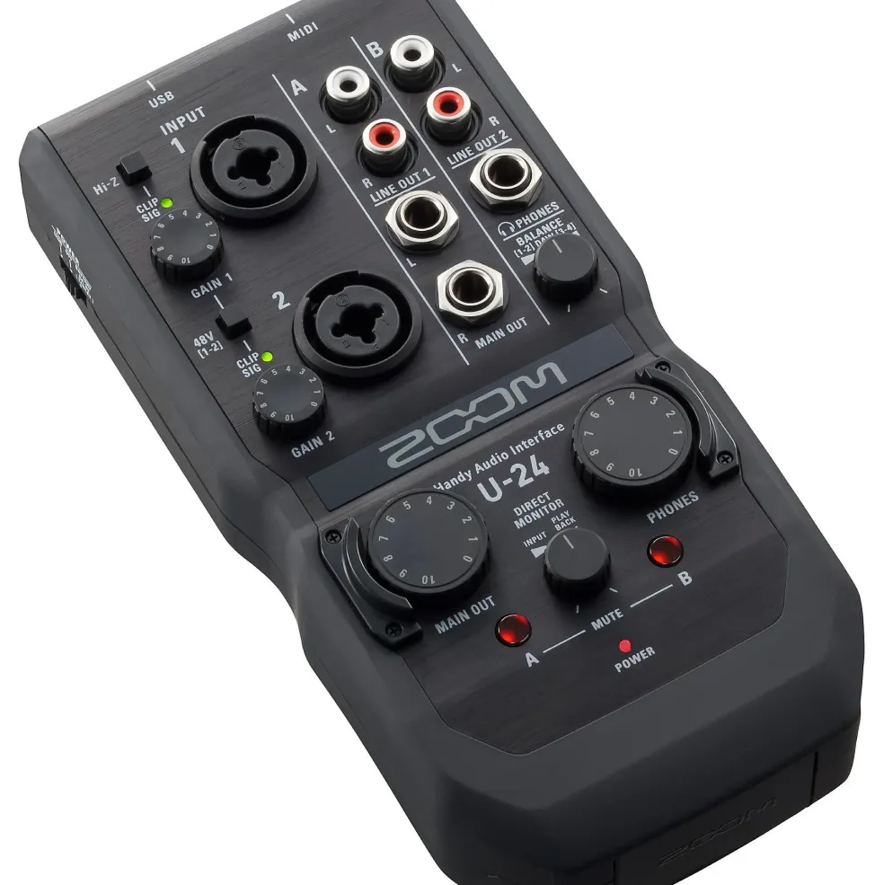 Zoom U-24 Handy Audio Interface