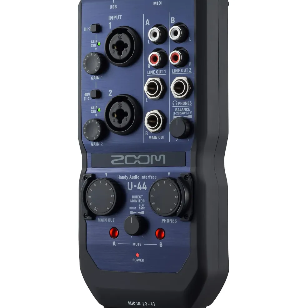 Zoom U-44 Handy Audio Interface